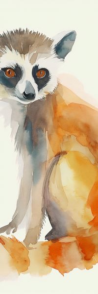 Plakat 30,5x91,5cm Lemurek zdjęcie 1