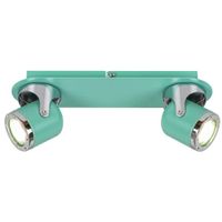 Sufitowa LAMPA regulowana APRIL 5034 Rabalux metalowa OPRAWA reflektorki miętowe chrom