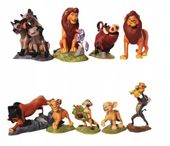 ZESTAW FIGUREK KRÓL LEW SIMBA TIMON PUMBA 9 SZT