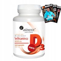 ALINESS WITAMINA D3 FORTE 4000 120 kaps ODPORNOŚĆ
