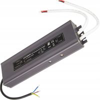 ZASILACZ DO TAŚMY LED MONTAŻOWY WODOODPORNY IP67 12V 16,7A 200W ULTRA SLIM