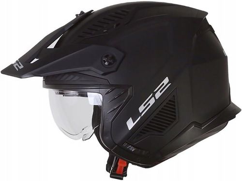 KASK MOTOCYKLOWY SZCZĘKOWY LS2 OF606 DRIFTER SOLID MATT BLACK - 06 na Arena.pl