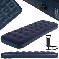 MATERAC DMUCHANY JEDNOOSOBOWY AVENLI Z POMPKĄ 191X73X22 CM WYGODNY