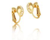 klasyczne klipsy z kryształami preciosa z kolekcji classic (e12082au)