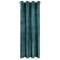 Zasłona Rosa 140X250 cm głęboki niebieski welwet na przelotkach