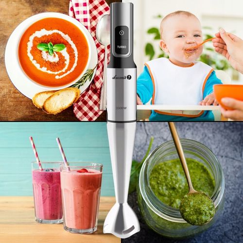 BLENDER RĘCZNY WIELOFUNKCYJNY MIKSER KUCHENNY ROZDRABNIACZ 1500W na Arena.pl