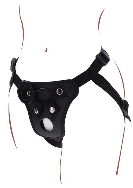 Strap-On Pleasure Harness Black zdjęcie 5