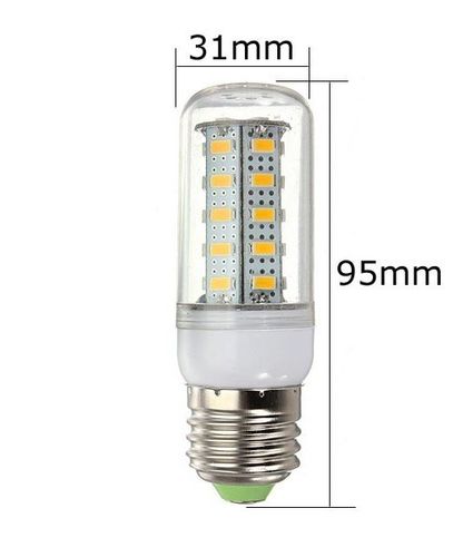Żarówka diodowa E27 CORN LED 7 W CIEPŁA/ZIMNA na Arena.pl