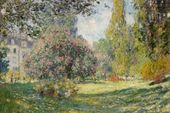 Plakat 91,5x61cm Landscape: The Parc Monceau, Monet Vintage