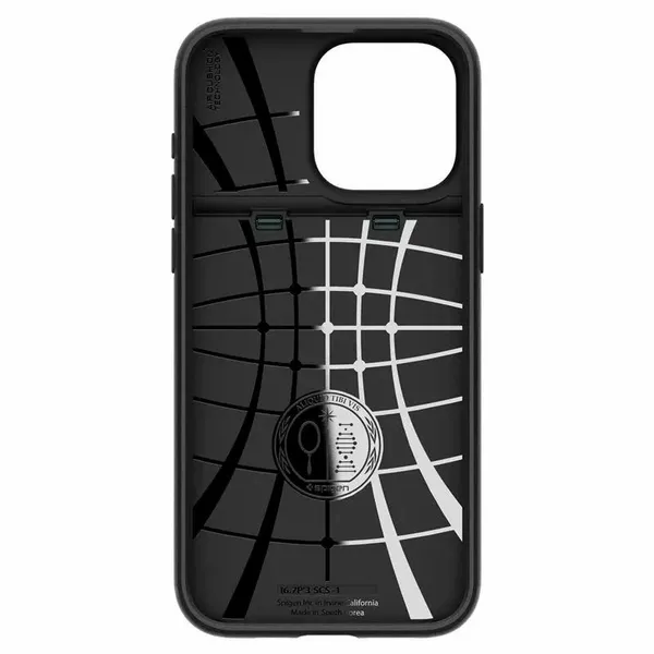 Etui Spigen Slim Armor CS do Apple iPhone 15 Pro - ciemnozielone zdjęcie 1