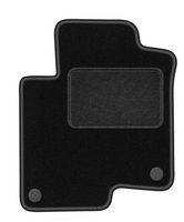 Dywanik kierowcy welurowy Smart ForFour I 2004-2007 czarny