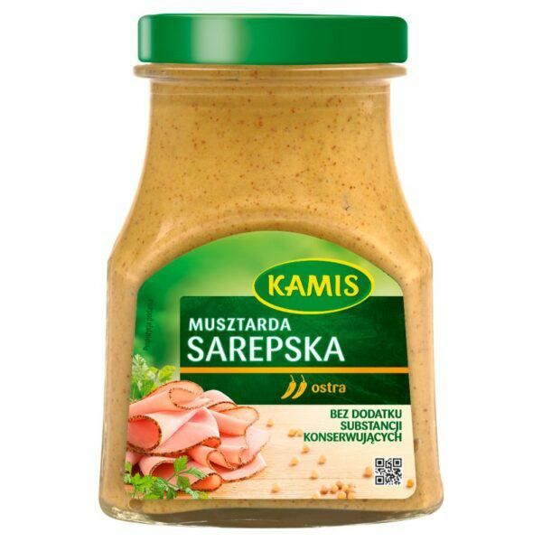 KAMIS MUSZTARDA SAREPSKA 185G zdjęcie 1