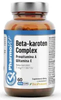 BETA-KAROTEN Complex Bezglutenowy 60 KapsuŁek - Pharmovit (clean Label)