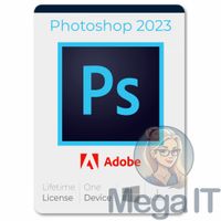 Photoshop 2023 -  Licencja Wieczysta (LifeTime) - Windows - Użytkownik Indywidualny - BOX (ESD)