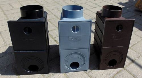 Osadnik rynnowy boczny 3 KOLORY wpust deszczowy na Arena.pl