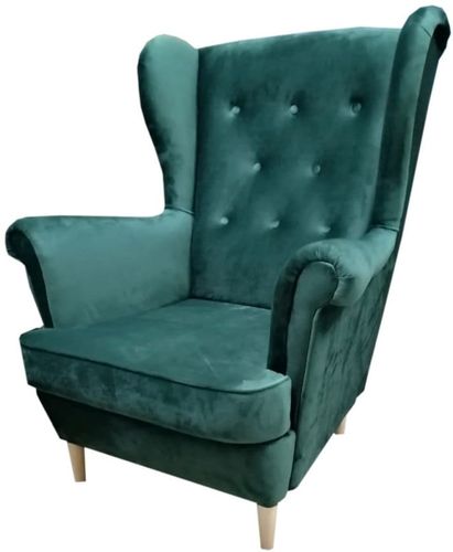 Fotel uszak z podłokietnikami w stylu skandynawskim SN-0024 na Arena.pl