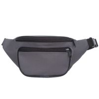 NERKA saszetka biodrówka solidna polska N001 c.szara