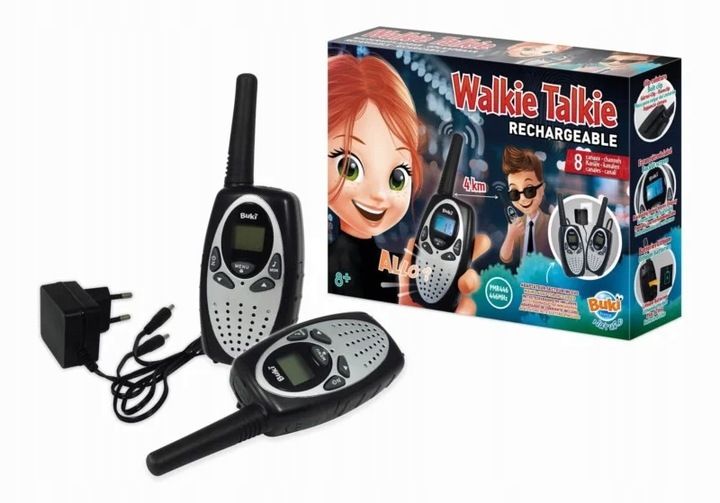 WALKIE TALKIE - Zasięg 4 km - BUKI zdjęcie 2