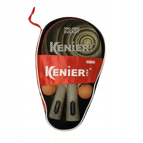 Zestaw do Ping Ponga rakietki 2 piłeczki w pokrowcu KENIER na Arena.pl