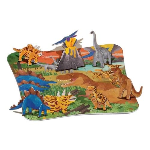 PUZZLE 3D - DINOZAURY na Arena.pl