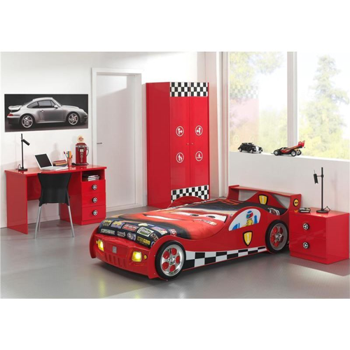 Łóżko dla dziecka AUTO samochód Monza Red na Arena.pl