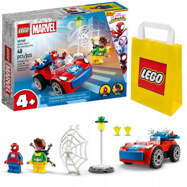 KLOCKI LEGO SUPER HEROES MARVEL 10789 SAMOCHÓD SPIDERMANA DOC OCK + zdjęcie 1