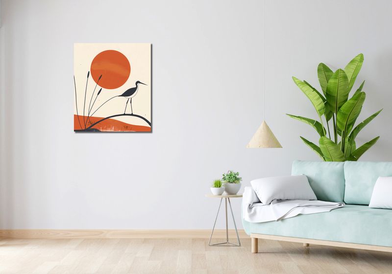 Obraz 60x70cm Ciepło Zachodów zdjęcie 2