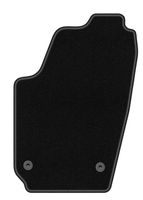 Dywanik kierowcy welurowy czarny do: Volkswagen Fox 2005-2011 hatchback