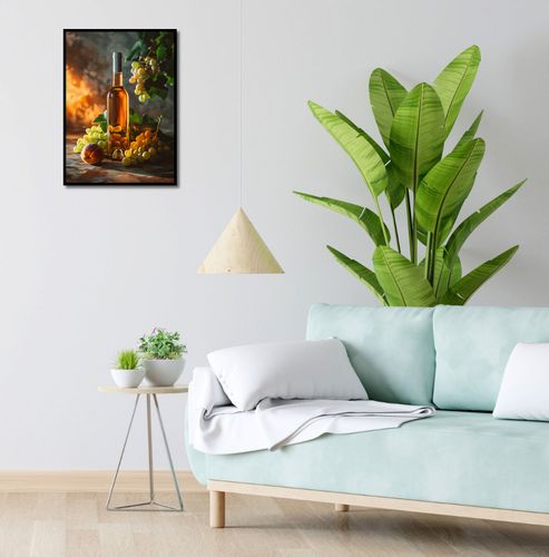 Plakat 40x55cm Bursztynowe Wino na Arena.pl