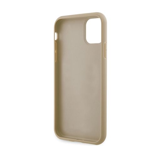 Guess Glitter Script Big 4G - Etui iPhone 11 (złoty) na Arena.pl