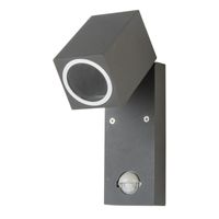 Lampa ścienna do ogrodu z czujnikiem ruchu MICASA3 LX szara