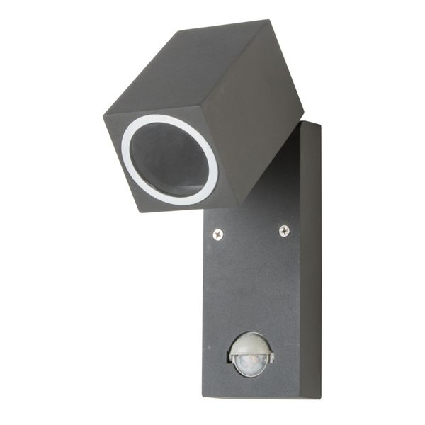 Lampa ścienna do ogrodu z czujnikiem ruchu MICASA3 LX szara zdjęcie 1