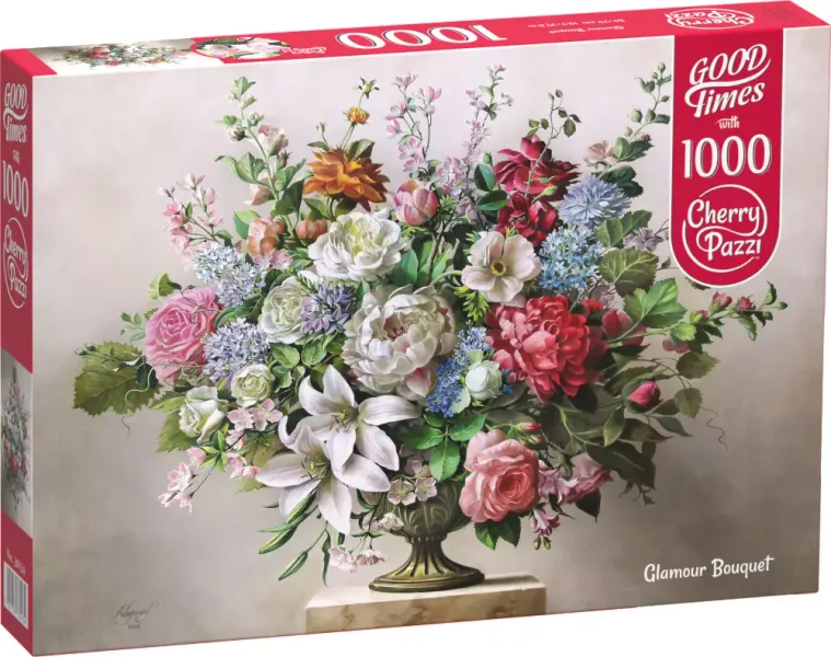 Puzzle 1000 elementów. Bukiet glamour 30134 zdjęcie 1