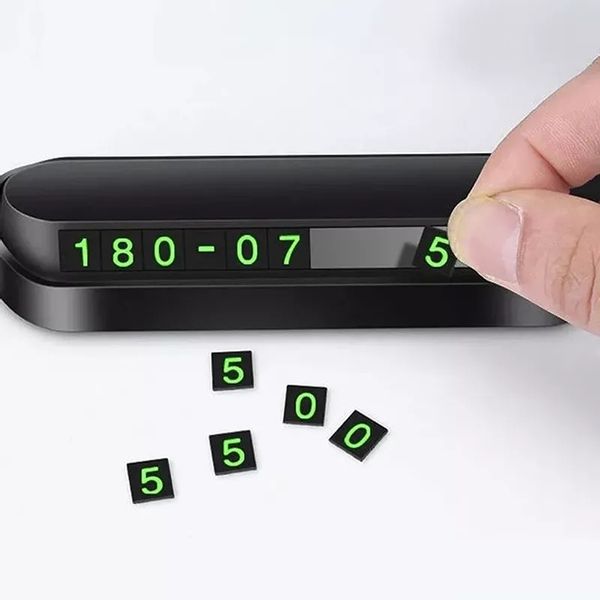 Tabliczka Parkingowa Informacyjna na Numer Telefonu Komórki Kierowcy Auta zdjęcie 15