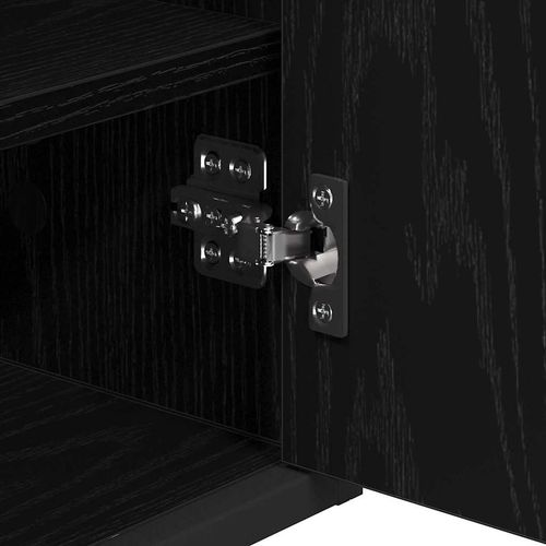 Szafka z lustrem do łazienki z półką Czarny dąb 65 x 20 x 60 cm na Arena.pl