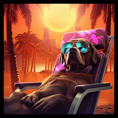 Plakat 30x30cm Lato w Stylu na Arena.pl