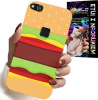 ETUI DO HUAWEI P9 LITE 2016 - CASE BURGER CHEESEBURGER OBUDOWA PREZENT