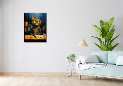 Plakat 60x80cm Nocny Obserwator na Arena.pl
