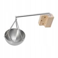 Miska do sauny Ze Stali Nierdzewnej 12 cm, wiszący kubek do aromaterapii