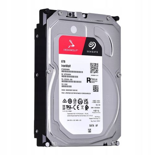 Dysk HDD Seagate IRONWOLF 6TB 5400obr. 256MB na Arena.pl
