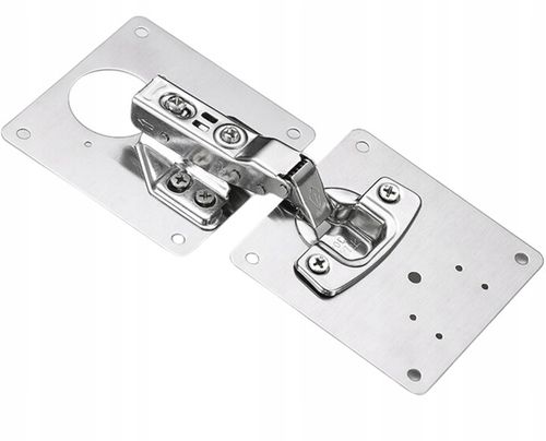 30x PŁYTKA DO NAPRAWY WYRWANYCH ZAWIASÓW MEBLOWYCH SZAFEK ZESTAW na Arena.pl