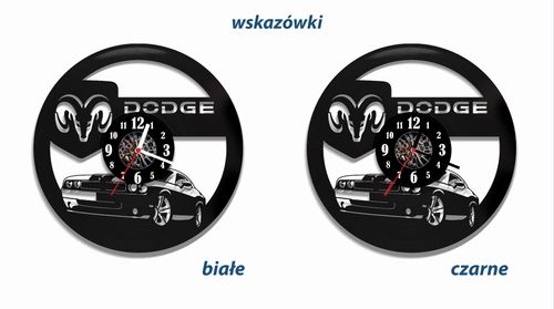 Zegar ścienny z płyty winylowej Dodge 63.2 na Arena.pl