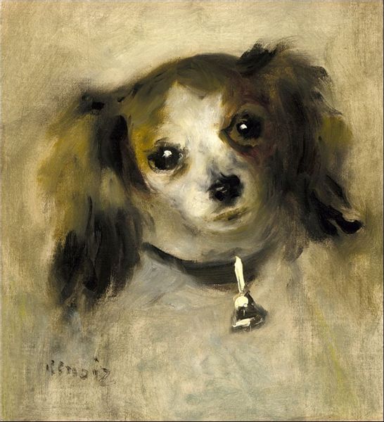 Head of a Dog, Auguste Renoir - plakat 29,7x42 cm zdjęcie 1