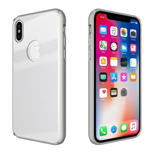 TEMPERED GLASS CASE IPHONE X BIAŁY na Arena.pl