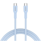 CANYON Kabel OnWire 60CL C-C 60W  w oplocie 1m Niebieski