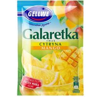 Gellwe GALARETKA podwójny smak CYTRYNA MANGO 72g
