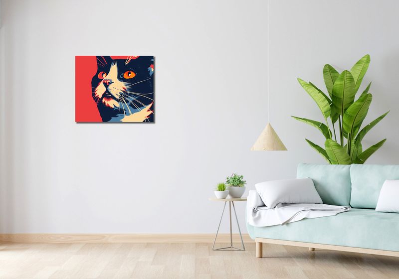 Obraz 60x50cm Szok zdjęcie 2