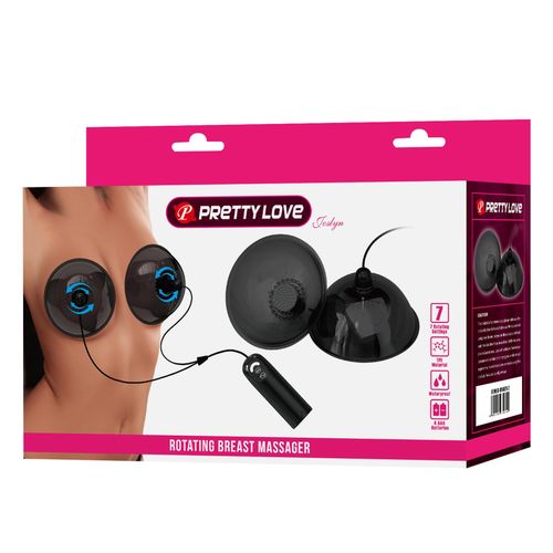 Pretty Love Joslyn Rotating Breast Massager – Black na Arena.pl