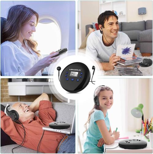 Przenośny odtwarzacz CD z słuchawkami MD-102 na Arena.pl