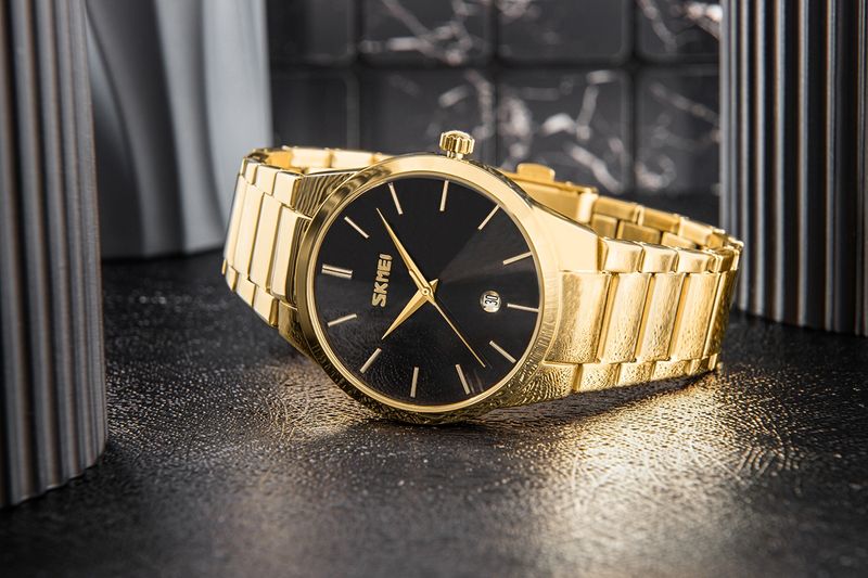 zegarek męski skmei 9140gdbk + box zdjęcie 4